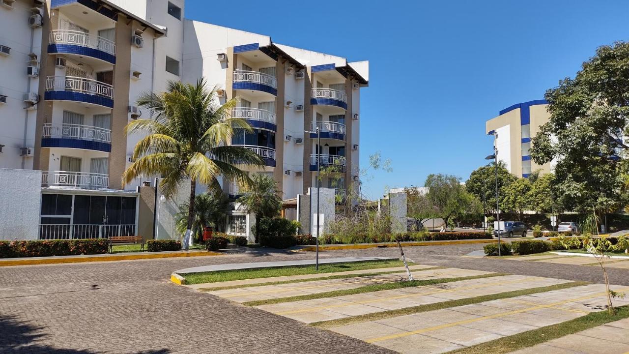 Enseada Nautico Apart Flat I Vista Para O Lago Corumba Caldas Novas Exterior photo